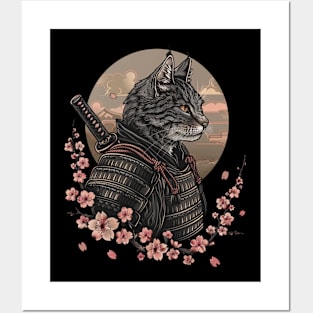 Cat Ninja Pursuit Meow Stealth Posters and Art